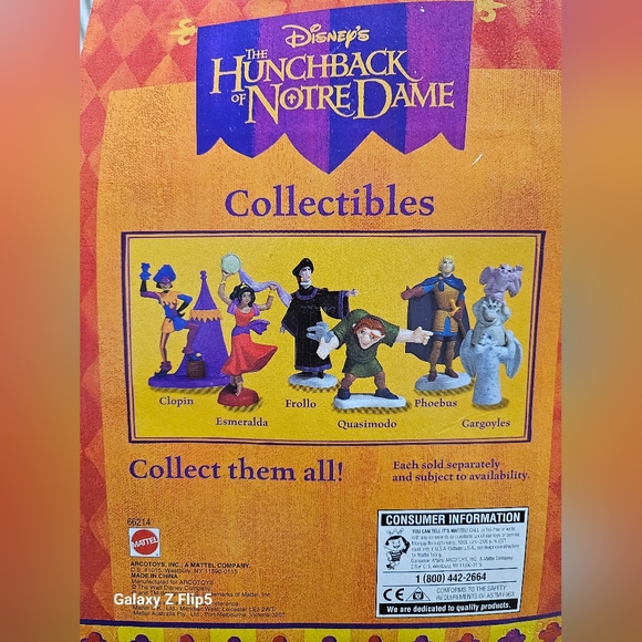 Disney's The Hunchback of Notre Dame collectable figures lot - Picture 2 of 8